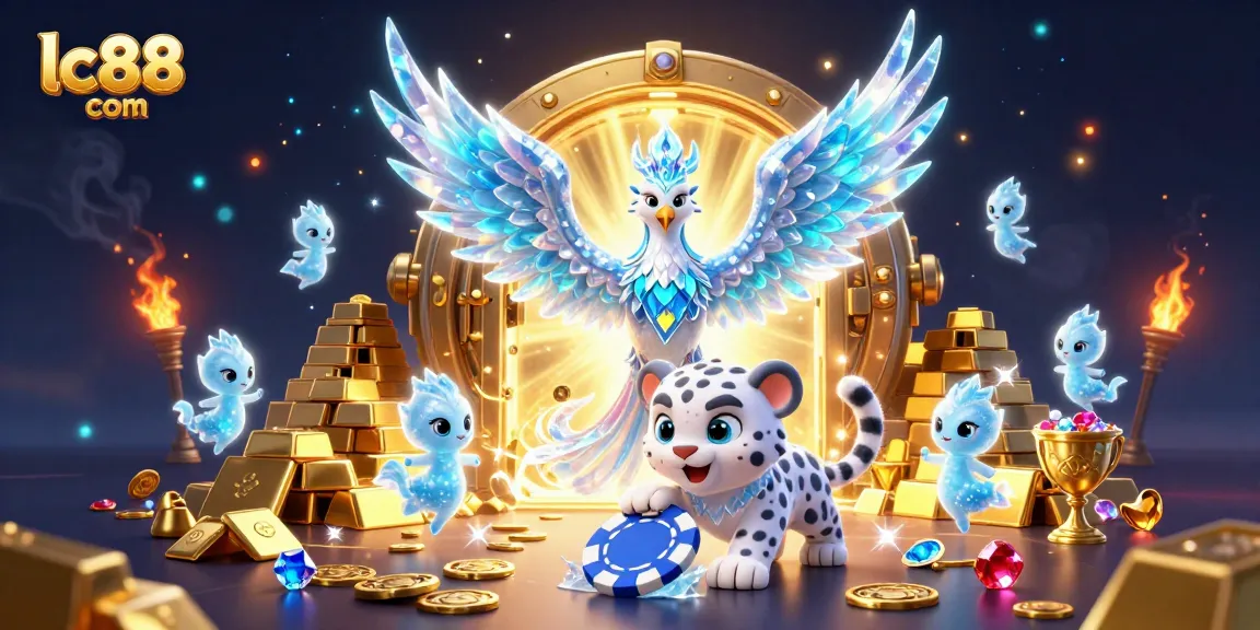 Experience winning thrills with lc88 com in this vibrant, engaging casino illustration.