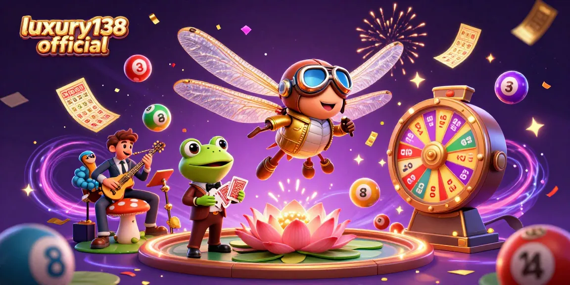 Experience excitement at luxury138 official with a vibrant casino scene featuring interactive game elements.