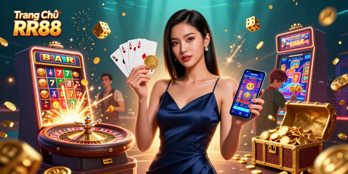 Experience the exciting world of Trang Chủ RR88 with immersive gaming visuals and big wins!