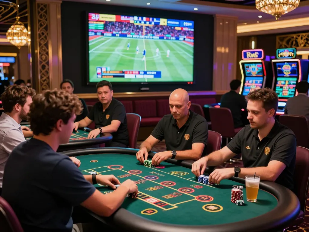 Exciting scene of players enjoying games at MMOO, showcasing vibrant atmosphere and dynamic interactions.