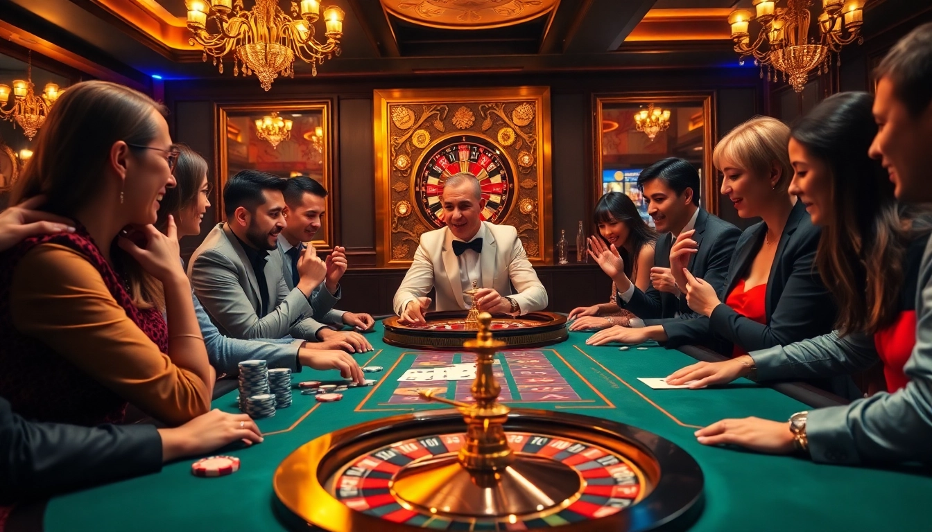 Exciting poker game scene at https://xx88.uk.com/ with vibrant colors and players engaged in action.