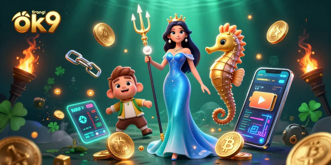 Engage in thrilling gameplay at trang chủ ok9 with vibrant casino elements and a stunning underwater theme.
