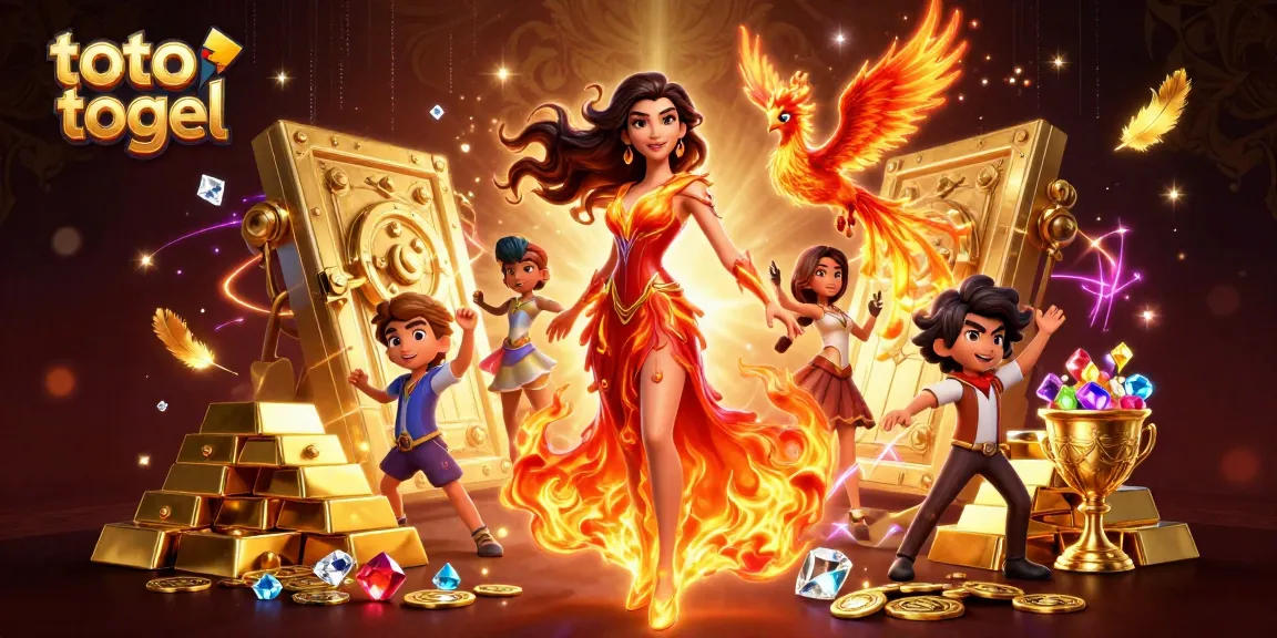 Experience thrilling gameplay at toto togel with dynamic 3D casino-themed illustration showcasing energy and excitement.